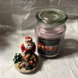 Candle & Christmas Topper